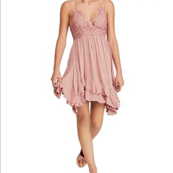 LAST 1! Free People FP One Adella mini slip rose - Picture 8 of 16